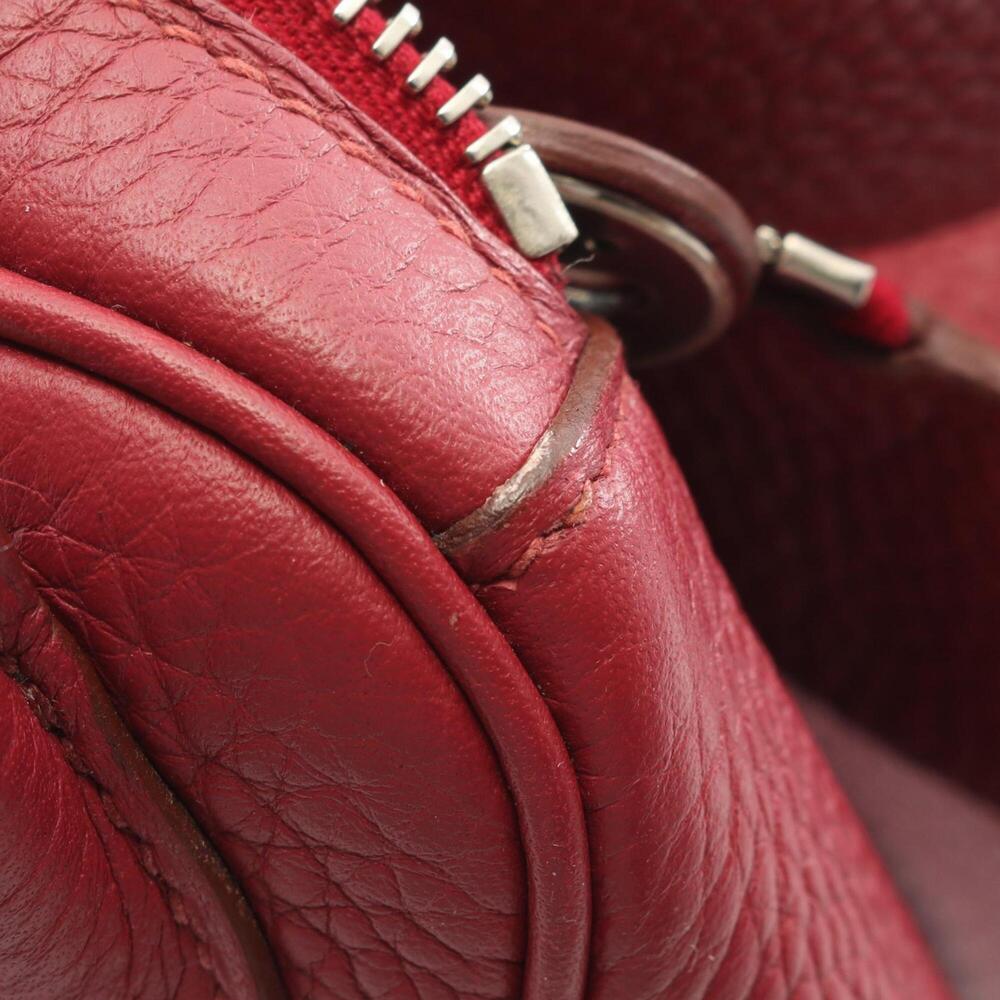 Hermes Lindy 30 Shoulder Bag/Handbag, Leather, Taurillon Clemence, Women's, B... - Picture 9 of 11